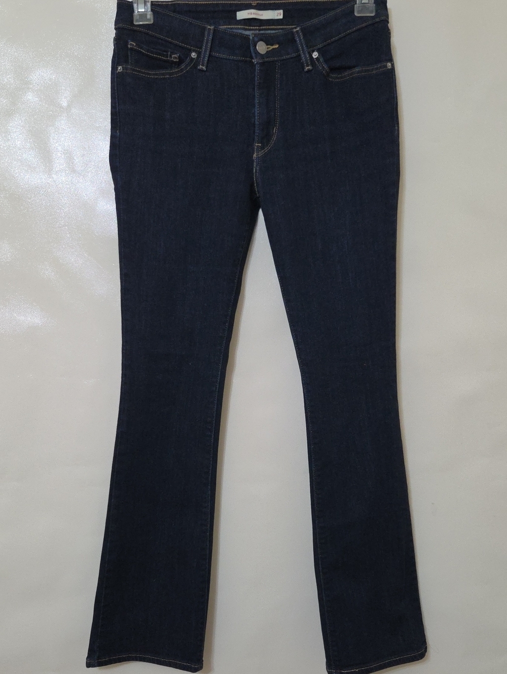 Levi's Women's 715 Bootcut Dark Wash 5-Pocket Blue Jeans - Size 29